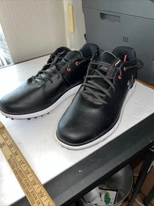 Scarpe da golf Under Armour Golf HOVR bianche e nere da uomo 3026970-001 taglia 13 - Foto 1 di 17