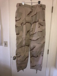 BACKBONE Herren dreifarbige Wüstentarn Cargohose Gr. 34x32 Militär taktisch BDU - Bild 1 von 13