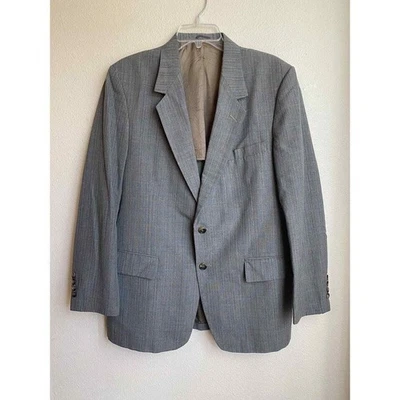 Abrigo Deportivo Arnold Palmer Para Hombres 42R 36W Blazer Chaqueta Gris Arnie Dinero Antiguo Golf Foto 1 de 4
