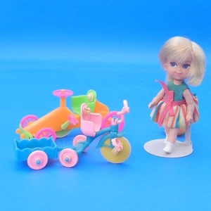 Vintage Liddle Kiddles LICKETY SPLIDDLE & HER TRAVELIDDLES Skediddle Puppe Mattel - Bild 1 von 9