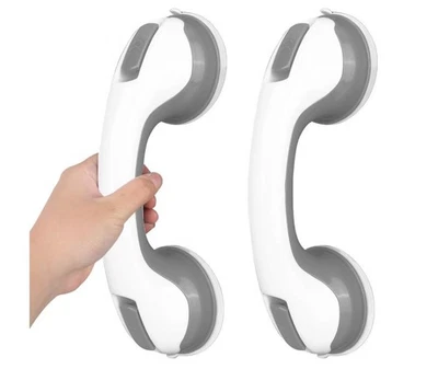 Maniglia Doccia Anziani 2 Pezzi Maniglia Ventosa Maniglie Di Ausilio per Il Bagn - Immagine 1 di 4