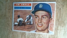 1956 Topps baseball card # 207 Jim Small EXNM