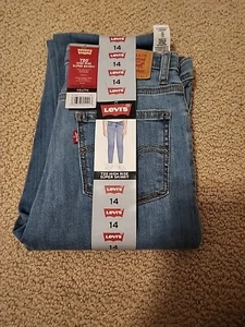 Levi's Youth Girls 720 High Rise Super Skinny Stretch Jeans Size 14 New - Picture 1 of 1