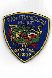 CALIFORNIA San Francisco GANG TF Police Patch Polizei Abzeichen Kalifornien USA - Bild 1 von 16