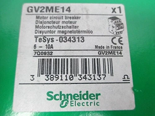 GV2ME14 Motor Starter New "Free SHIPPING From USA" - Image 1 of 4