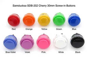 Crown / Samducksa SDB-202 30mm Cereza Botón Tornillo *Envío EE. UU.* - Imagen 1 de 12