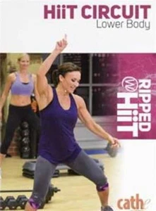 CATHE FRIEDRICH RIPPED WITH HIIT HIIT CIRCUIT LOWER BODY DVD NEW SEALED WORKOUT - Picture 1 of 2