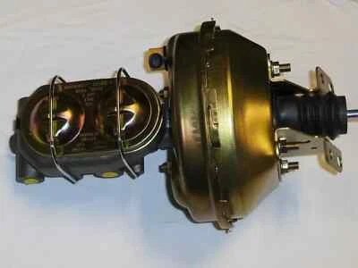 GM 9" Brake Booster & Corvette 1" Diámetro Cilindro Maestro Chevelle LeMans Cutlass Foto 1 de 4