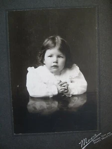 Vintage Real Moore Studio Photo Little Girl  Florence - Picture 1 of 5