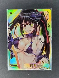 Kurumi Tokisaki Date CP Senpai Goddess Haven Waifu Card Girl Holo Doujin Anime - Picture 1 of 2