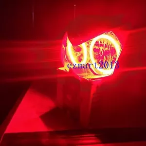 for Kawasaki Z750 Z750S 750R 04-11 headlight RGB halo ring LED DRL multicolor - Picture 1 of 21