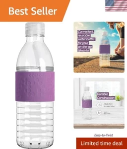 Hydra 16.9-Ounce Reusable Tritan Water Bottle - Spill Resistant & Stylish Purple - Picture 1 of 9