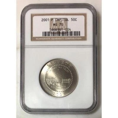 2001 P Capitol NGC MS70  ***Rev. Tye's Stache*** #100464 - Image 1 of 4
