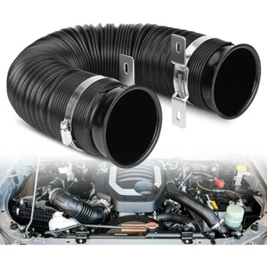 Flexible Air Duct Hose – Black Cold Air Intake Pipe for Induction Kit System - Afbeelding 1 van 9
