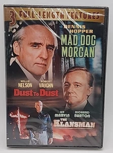 3 Full-Length Features - Mad Dog Morgan/ Dust To Dust/ The Klansman *Brand New* - Picture 1 of 2