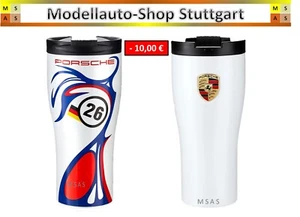 Porsche GT1 Koll Tazza Termica IN Acciaio Inox Con Coperchio - Nuovo di Fabbrica - Foto 1 di 2