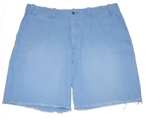 $ 125 Polo Ralph Lauren Herren flache Vorderseite khaki Chino abgenutzte Shorts blau 38 - Bild 1 von 3