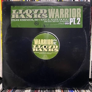 LLOYD BANKS - WARRIOR PT 2 (12") 2004!! RARE!! EMINEM + 50 CENT + NATE DOGG!! - Picture 1 of 3