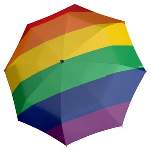 doppler Modern.Art Magic Mini Regenschirm Pride Rainbow rot orange - Bild 1 von 2