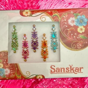 Indian Bollywood Fancy Bindi Body Jewel - Picture 1 of 2