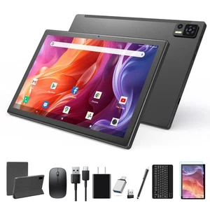 10.1 Inch Android 14 Tablet 2025 Latest Octa-Core Tablets, 64GB ROM+8(4+4)GB ... - Picture 1 of 8