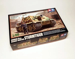 Tamiya Military Model 1/48 Sturmtiger German 38cm Assault Mortar Tank 32591 - Picture 1 of 1