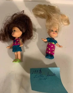 Lil Secrets Mini 2 Dolls Mattel 1990s - lot 20-27 - Picture 1 of 1
