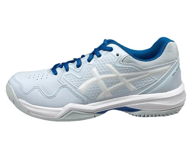 Asics Gel-Dedicate 7 Clay Shoes Women's 7.5 Sky/White Tennis Shoes ZOGG1086 - Image 1 of 4