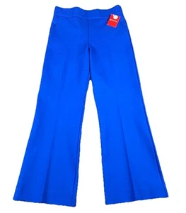 SPANX 20386Q The Perfect Kick Flare in Cerulean Blue Ponte Crop Pants Small - Picture 1 of 7