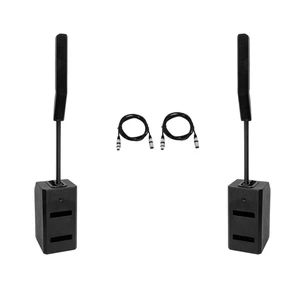 DJ Set Subwoofer Lautsprecher Musikanlage 1100 Watt - Bild 1 von 9