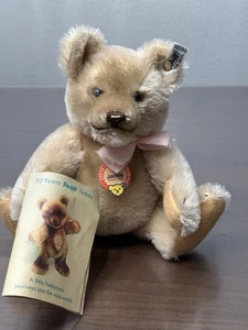 STEIFF Jackie 1953 Replica Teddy Bear 10" Mohair 0190/25 - Bild 1 von 12