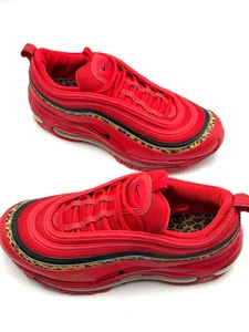 NIke Air Max 97 Leopard Pack Red Size 7.5 BV6113-600 NO BOX Women's - Picture 1 of 9