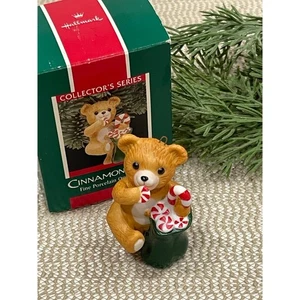 Punze 1989 Porzellan Sammler Serie "Zimtbär" Andenken Ornament - Bild 1 von 7