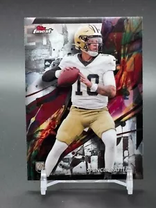 Topps Finest Rookie #64 Spencer Rattler New Orleans Saints RC 2024 - Imagen 1 de 2