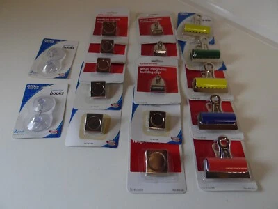 gran lote de clips de papel para perro toro clips magnéticos ganchos de succión nuevos Foto 1 de 4