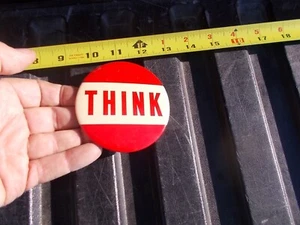 Think Pinback Button - Bild 1 von 2