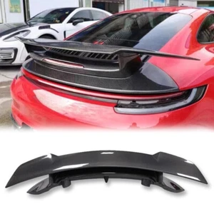 Carbon Fiber Rear Trunk Spoiler Wing For 911 992 Carrera SD style Porsche - Bild 1 von 7