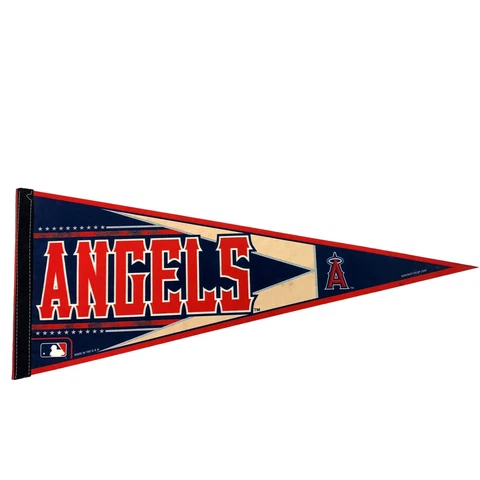 Los Angeles Angels Baseball 2009 MLB Pennant Banner Felt WinCraft MLB 29" in Cover