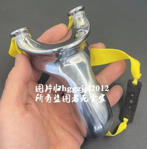 Fionda in acciaio inox arco tattico da esterno giocattolo a mano - Foto 1 di 5