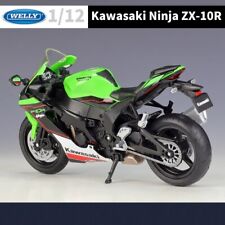 Welly 1:12 2021 Kawasaki Ninja ZX 10R Motorcycle Bike Model Collection Toy Gift