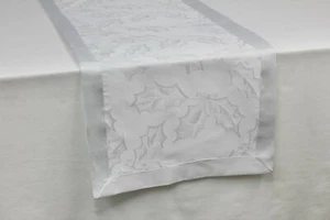 Runner Tavolo Centrotavola Natalizio Striscia 40x130cm Argento 99808 Blanco Raya - Foto 1 di 1