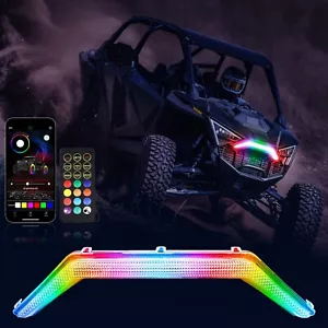 Luz de colmillo frontal LED RGB para Polaris RZR Pro XP/4/Pro R/Turbo R 2020-2024 - Imagen 1 de 7