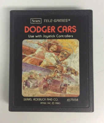Dodger Cars (Atari 2600, 1980) Authentic Cartridge Only - Image 1 of 4