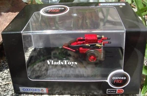 Oxford 1/76 Coventry Climax Fire Pump Trailer Red 76CCP003 - Picture 1 of 4