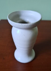 Taubenschmiede Keramik Ellis Ownby Mini gesprenkelte kleine Vase/Kerzenhalter signiert - Bild 1 von 4