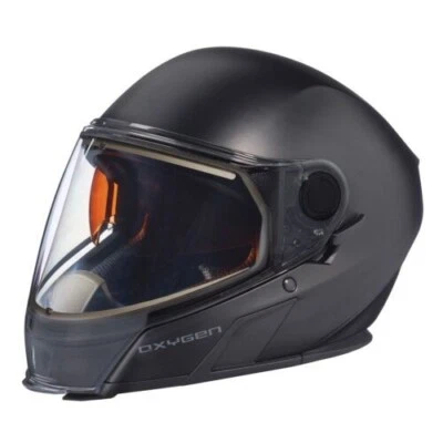 Ski-Doo New OEM Oxygen Snowmobile Helmet Matte Black Medium 9290190693 - Image 1 of 4