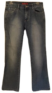 SOUTH POLE Juniors Size 9 Boot Cut Medium Wash Jeans 31 X 32 Low Rise Denim - Imagen 1 de 9