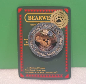 Boyds Bears and Friends MS. LOVSABUNCH Bearwear Pin - Picture 1 of 1