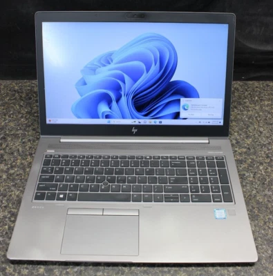 HP ZBook 15UG6 I5-8265U 256GB NvME 16GB DDR4 Win11Pro*See Descrip — 第 1/4 张图片