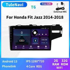 Reproductor multimedia de radio para automóvil con reproducción automática pantalla GPS para Honda Fit Jazz 2014-2018 - Imagen 1 de 40